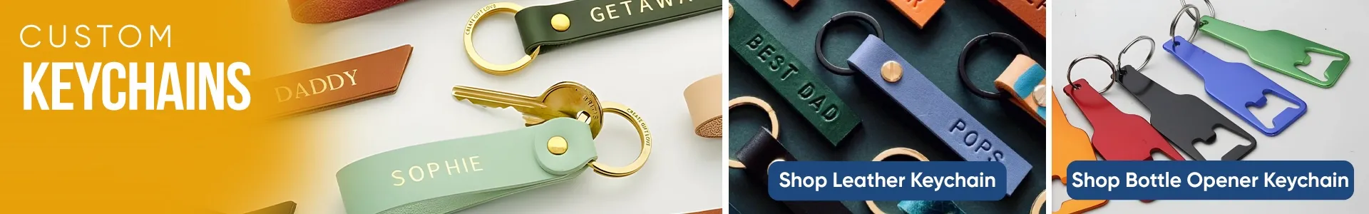 CustomRibbonsNow.Com Keychains