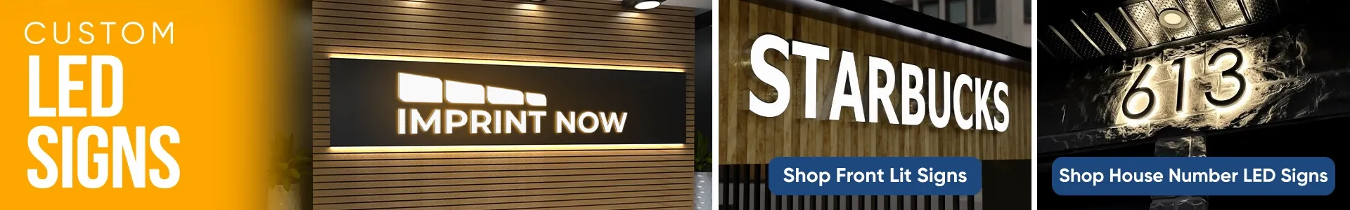 CustomRibbonsNow.Com LED Signs