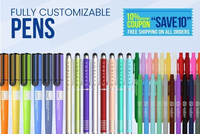 CustomRibbonsNow.Com Pens