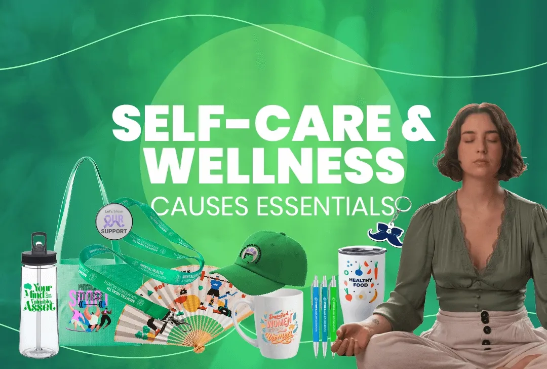 CustomRibbonsNow.Com Self-Care and Wellness Causes