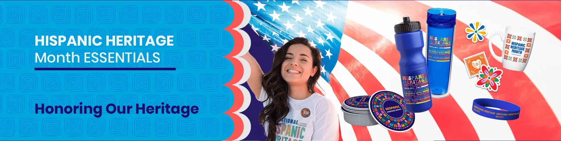 CustomRibbonsNow.Com Hispanic Heritage Month