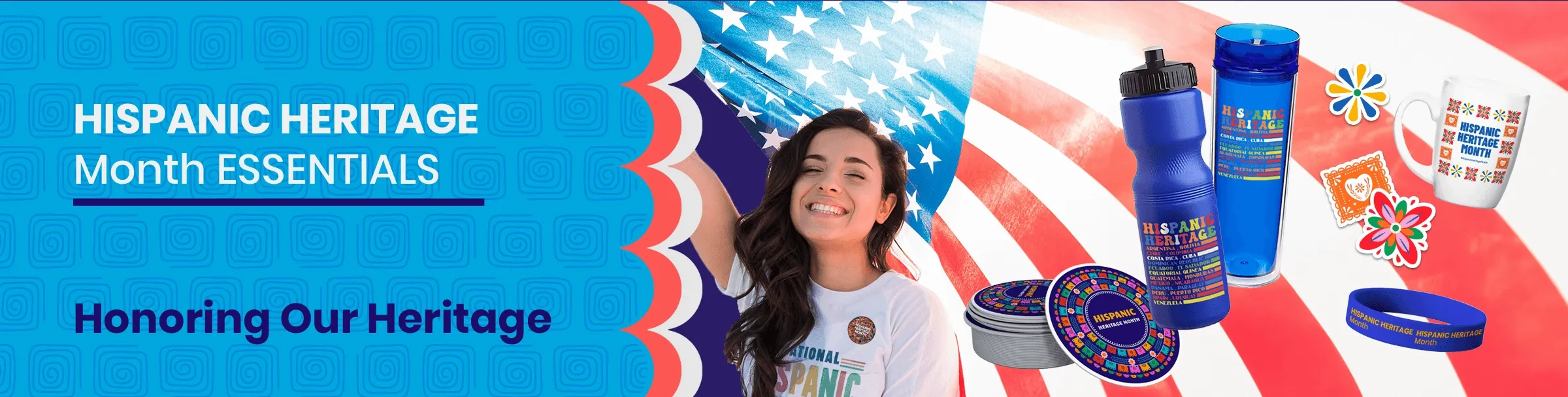 CustomRibbonsNow.Com Hispanic Heritage Month