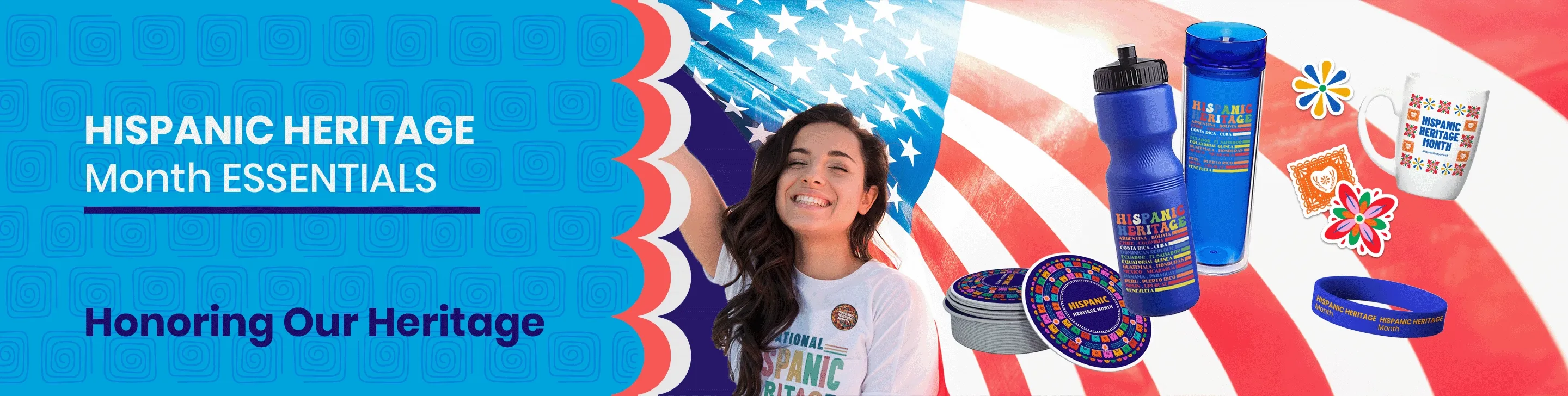 CustomRibbonsNow.Com Hispanic Heritage Month