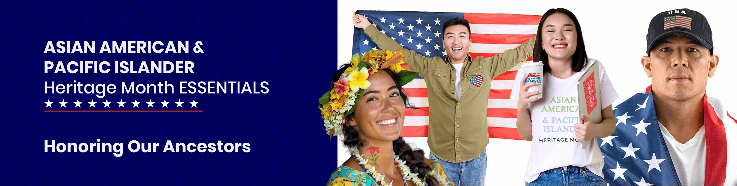 CustomRibbonsNow.Com Asian American and Pacific Islander Heritage Month