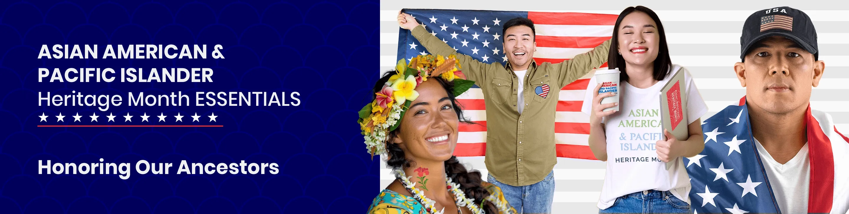 CustomRibbonsNow.Com Asian American and Pacific Islander Heritage Month