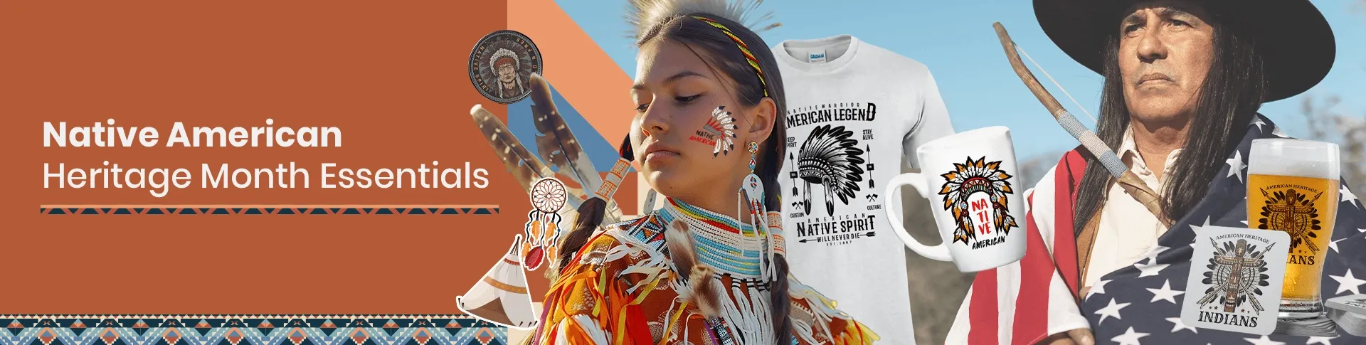 CustomRibbonsNow.Com Native American Heritage Month Essentials