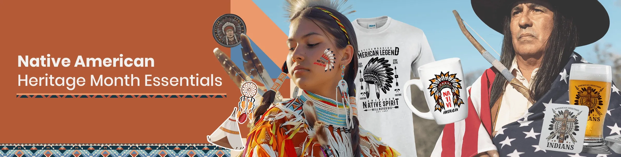 CustomRibbonsNow.Com Native American Heritage Month Essentials