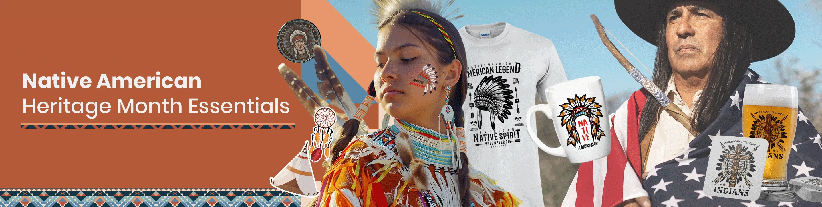 CustomRibbonsNow.Com Native American Heritage Month Essentials
