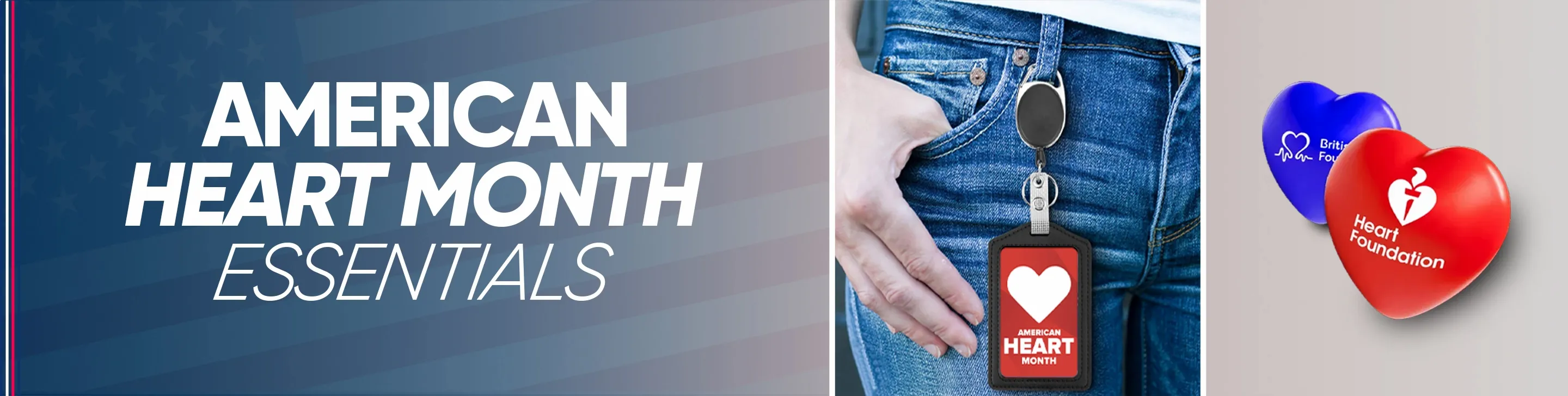 CustomRibbonsNow.Com American Heart Month