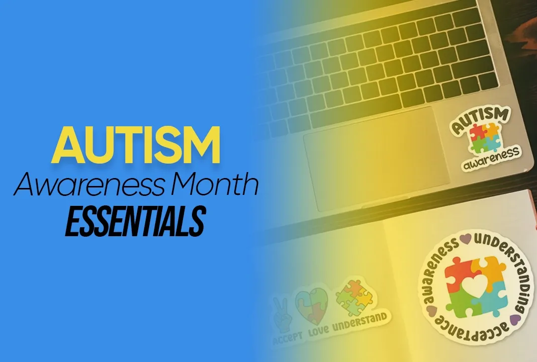 CustomRibbonsNow.Com Autism Awareness Month