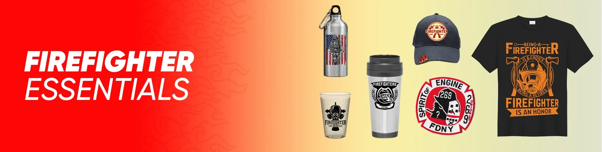 CustomRibbonsNow.Com Firefighter