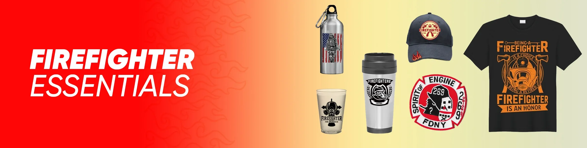 CustomRibbonsNow.Com Firefighter