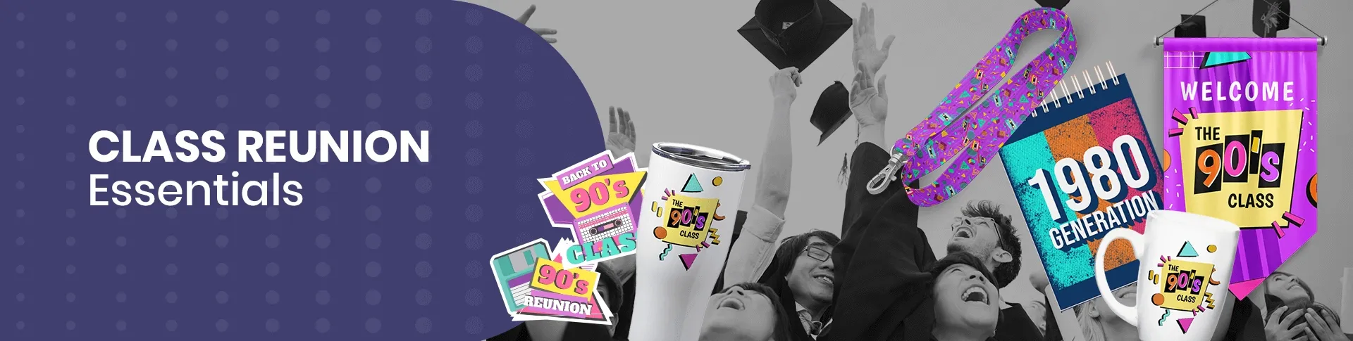 CustomRibbonsNow.Com Class Reunion