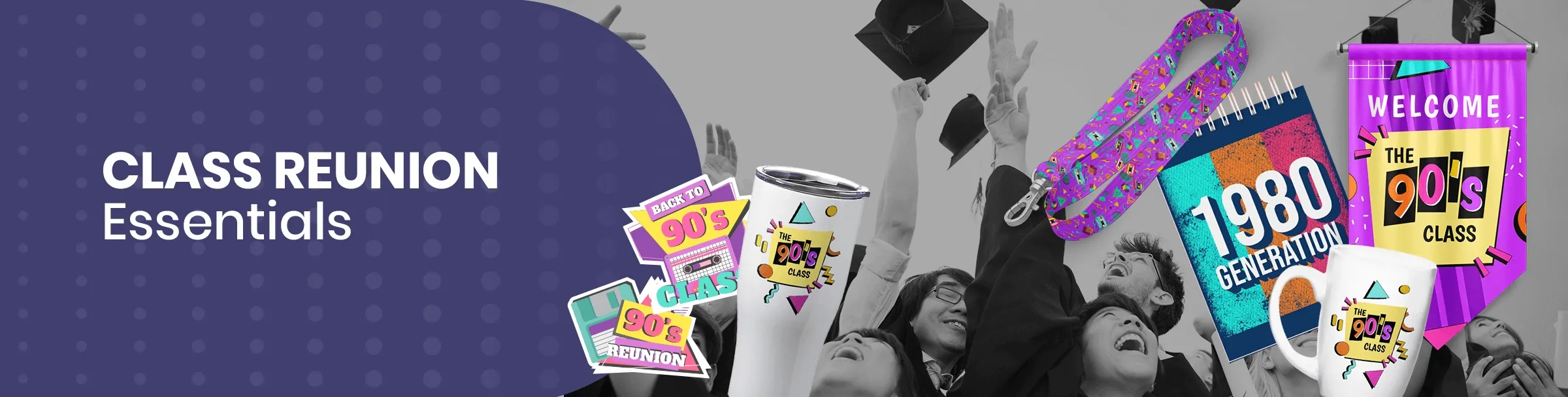 CustomRibbonsNow.Com Class Reunion