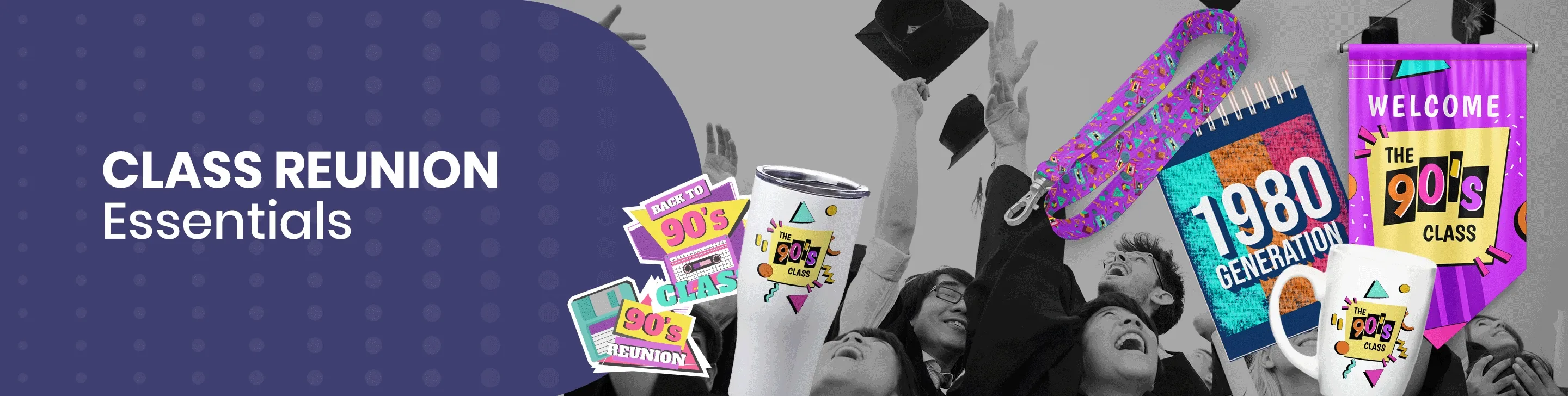 CustomRibbonsNow.Com Class Reunion