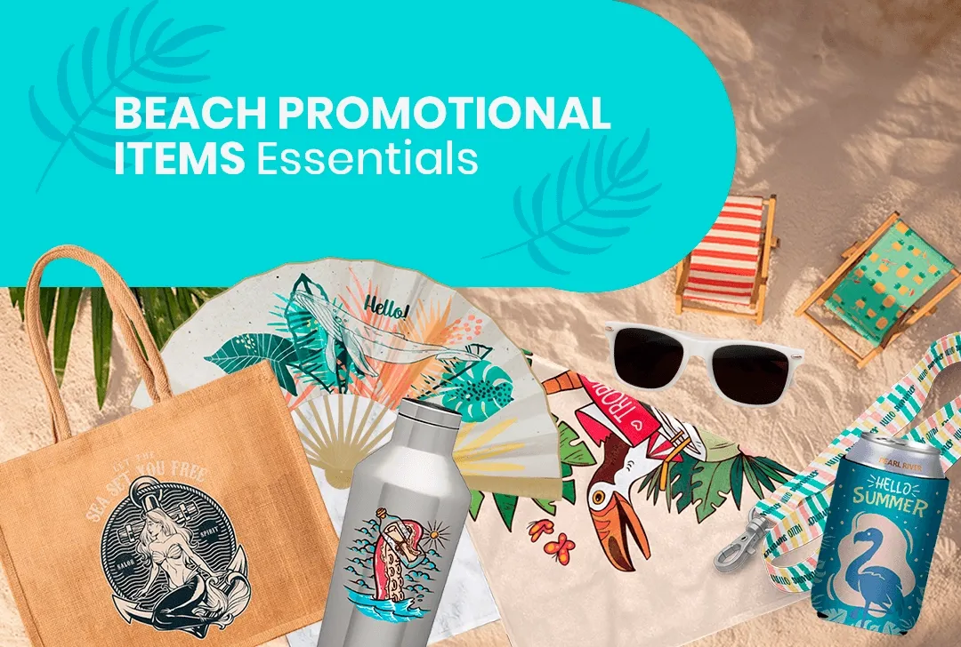 CustomRibbonsNow.Com Beach Promotional Items