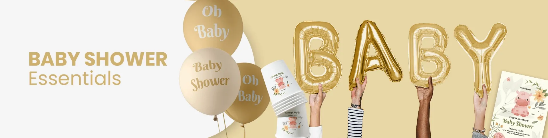 CustomRibbonsNow.Com Baby Shower