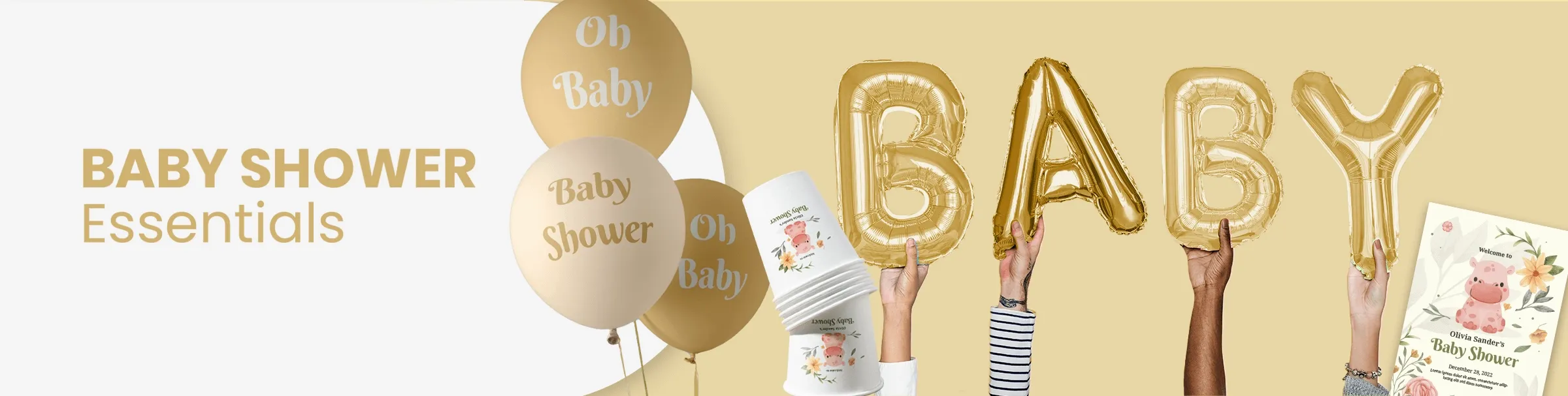 CustomRibbonsNow.Com Baby Shower