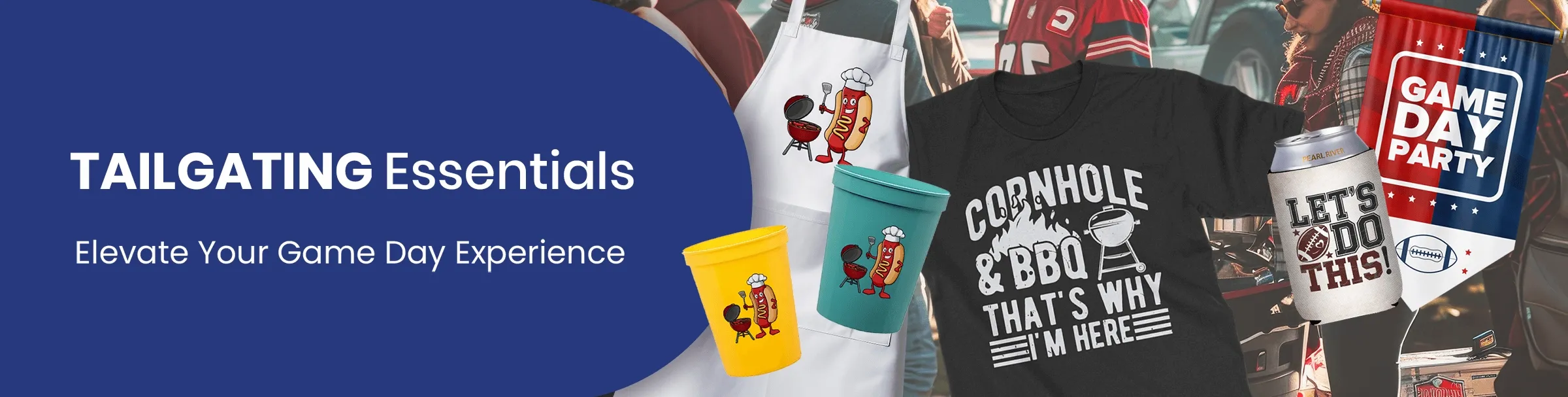 CustomRibbonsNow.Com Tailgating