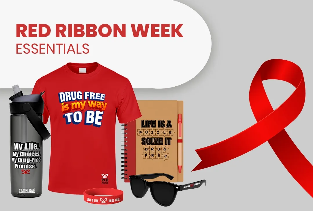 CustomRibbonsNow.Com Red Ribbon Week