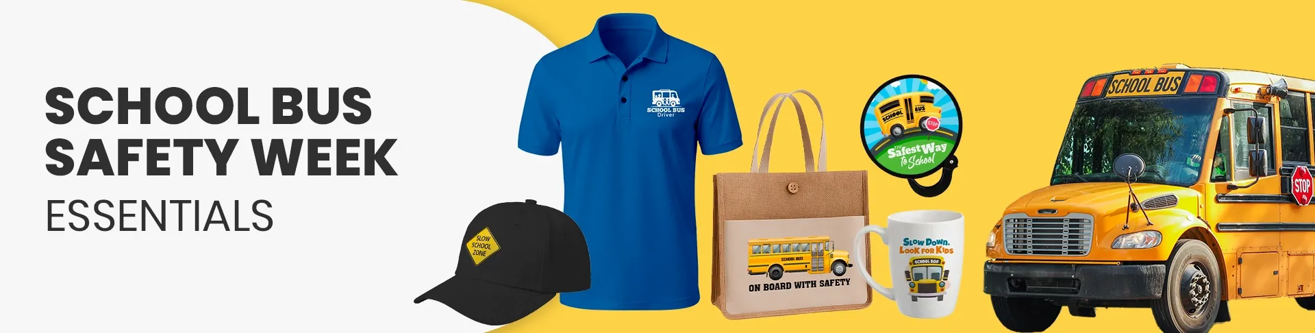 CustomRibbonsNow.Com School Bus Safety Week