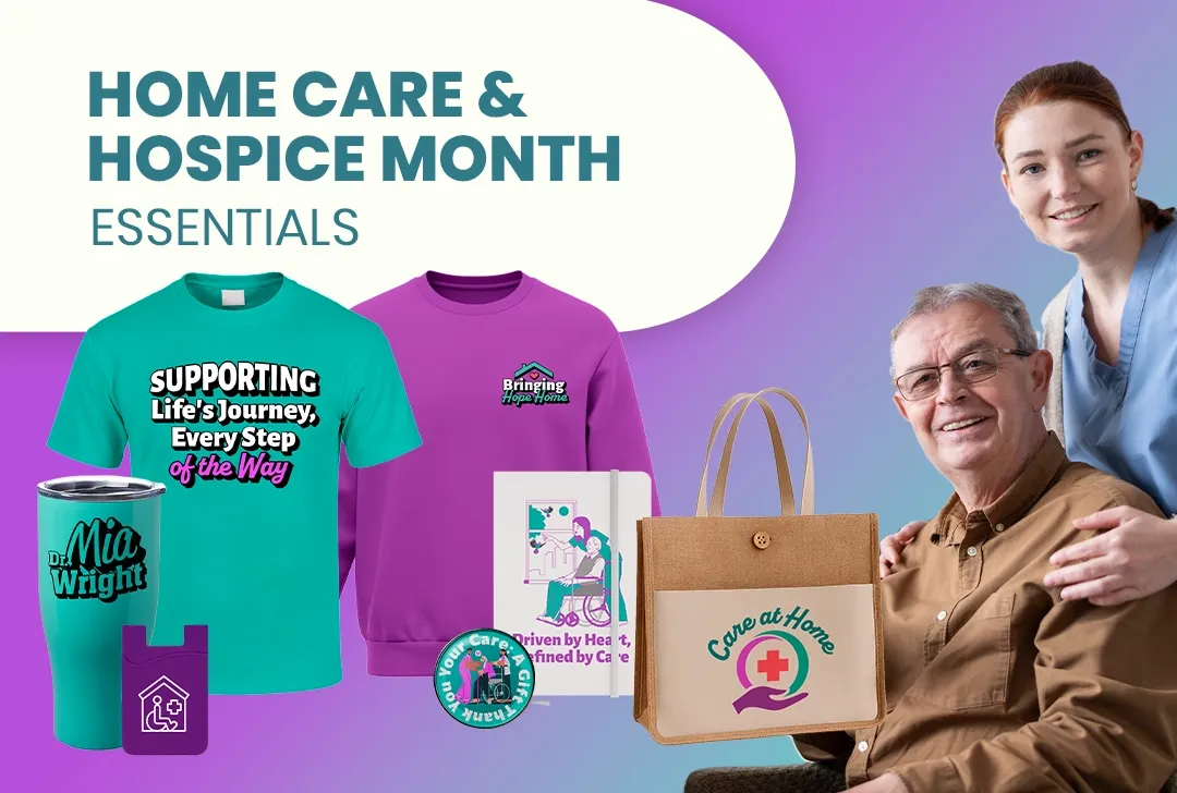 CustomRibbonsNow.Com Home Care & Hospice Month