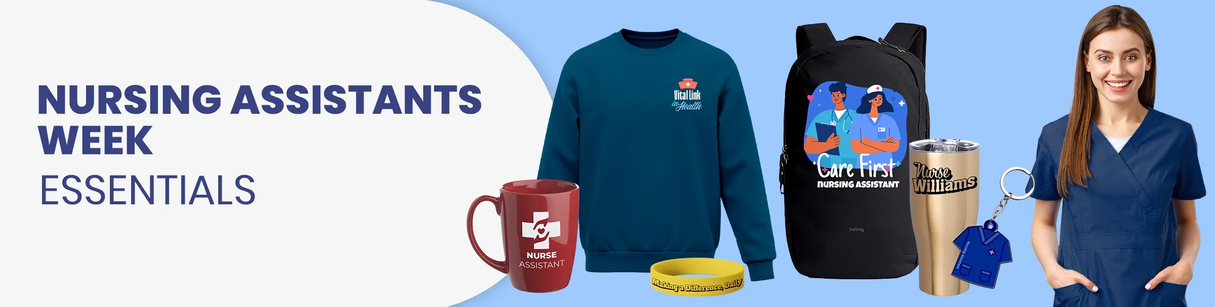 CustomRibbonsNow.Com Nursing Assistants Week