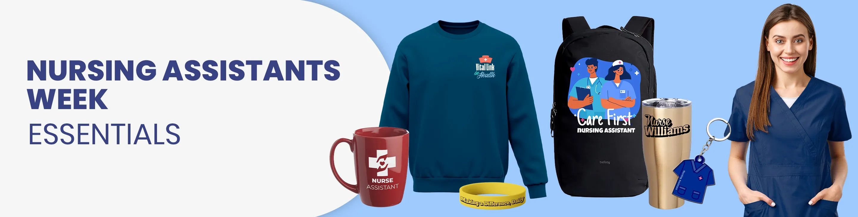 CustomRibbonsNow.Com Nursing Assistants Week