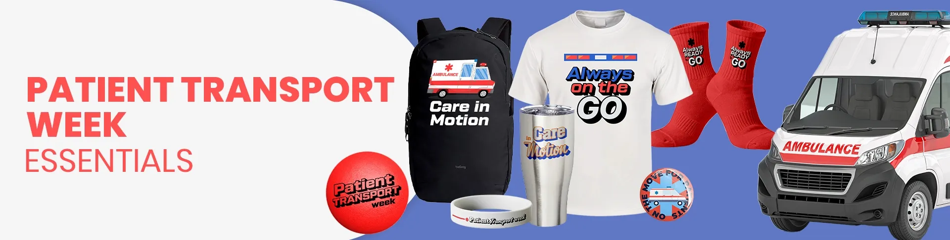 CustomRibbonsNow.Com Patient Transport Week