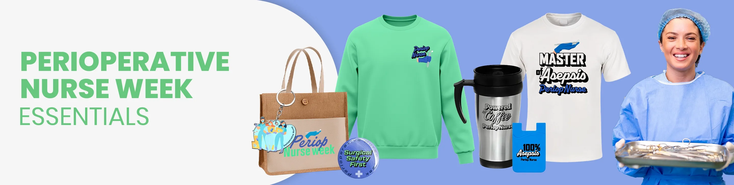 CustomRibbonsNow.Com Perioperative Nurse Week