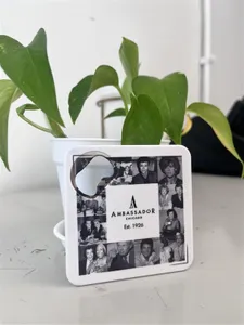 CustomRibbonsNow.Com - Customized Bottle Opener Coaster