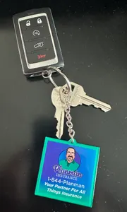 CustomRibbonsNow.Com - Acrylic Keychain