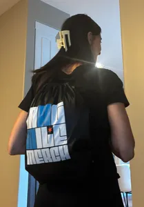 CustomRibbonsNow.Com - Custom Polyester Drawstring Bag