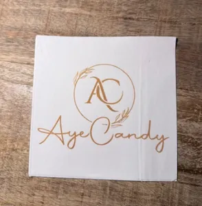 CustomRibbonsNow.Com - Custom Beverage Napkin