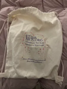 CustomRibbonsNow.Com - Custom Cotton Drawstring Bag
