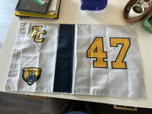 CustomRibbonsNow.Com - Rectangle Flag