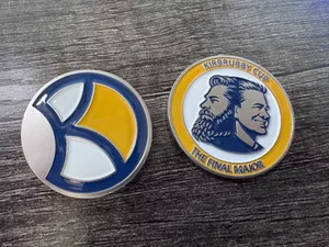 CustomRibbonsNow.Com - Soft Enamel Golf Ball Markers