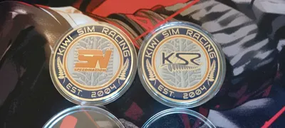 Hard Enamel Challenge Coins - Really happy with how these turned out