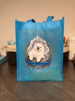 Custom Small Gift Tote Bag - I raise Balinese kittens I ordered these small tote bag to go home with my kittens I am super impressed with the quality and the details on the image I will be ordering again