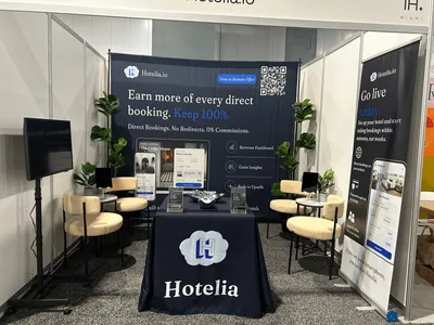 Hotelia exhibited at the Independent Hotel Show in Miami The table cloth arrived quickly and it worked out perfectly for us