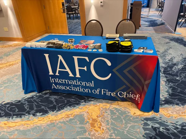 The International Association of Fire Chiefs meeting