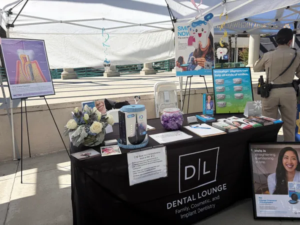 A heath fair held for city employees