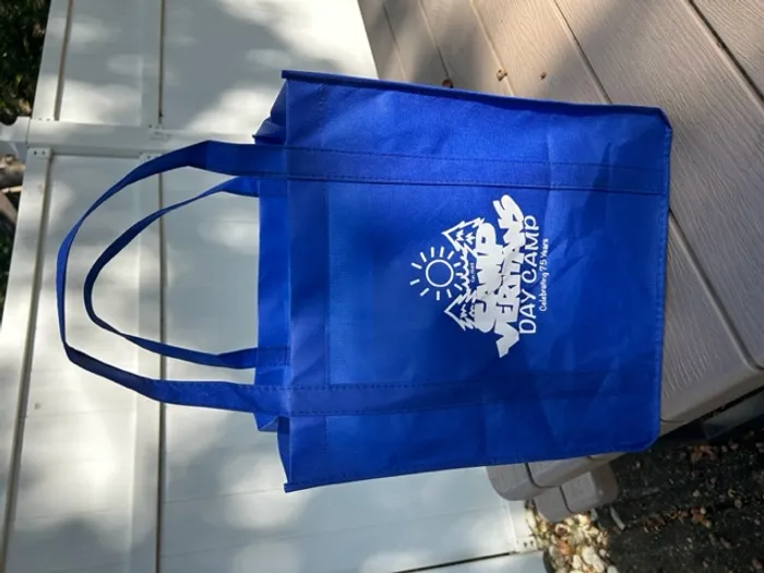 CustomRibbonsNow.Com - Custom Reusable Grocery Tote Bag