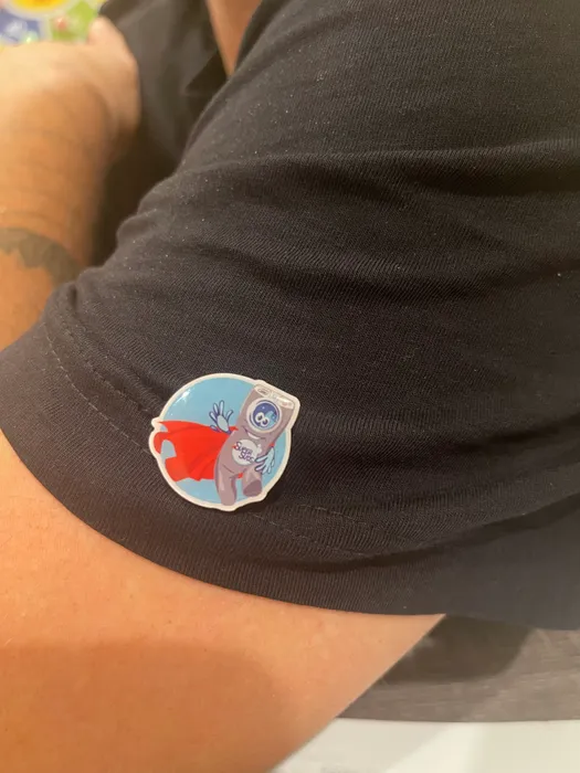 CustomRibbonsNow.Com - Offset Printing Pin