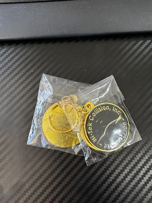 CustomRibbonsNow.Com - Metal Keychain