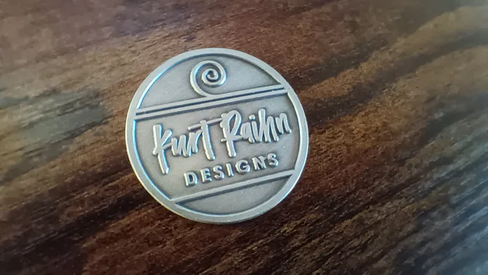 CustomRibbonsNow.Com - Die Struck Pin