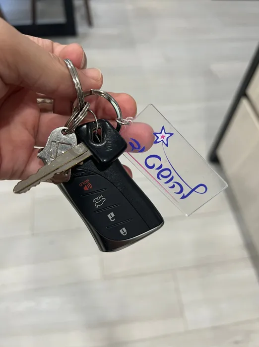 CustomRibbonsNow.Com - Acrylic Keychain