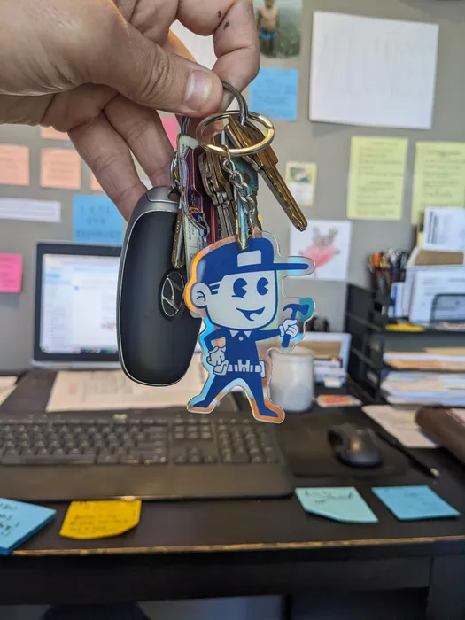 CustomRibbonsNow.Com - Acrylic Keychain