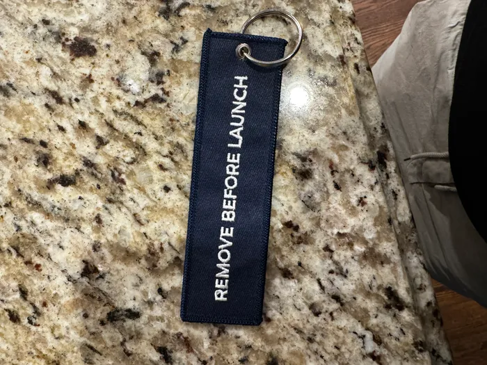 CustomRibbonsNow.Com - Patch Keychain