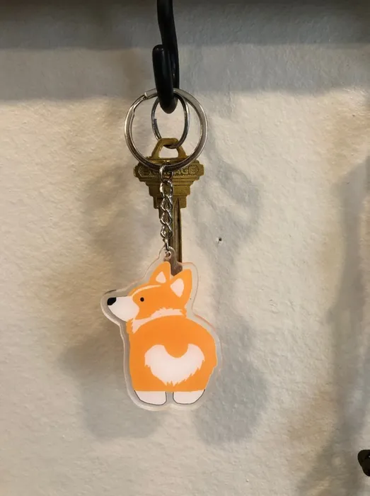 CustomRibbonsNow.Com - Acrylic Keychain